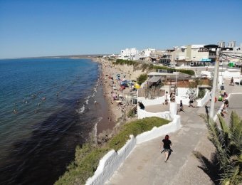 Las Grutas plage