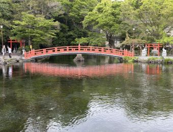 Pont accès temple