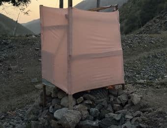 Toilettes de campagne