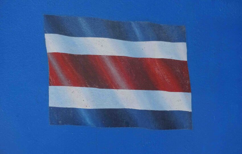 Bandera Costa Rica