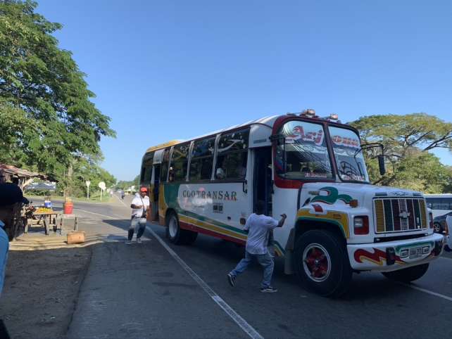 Un bus colombien