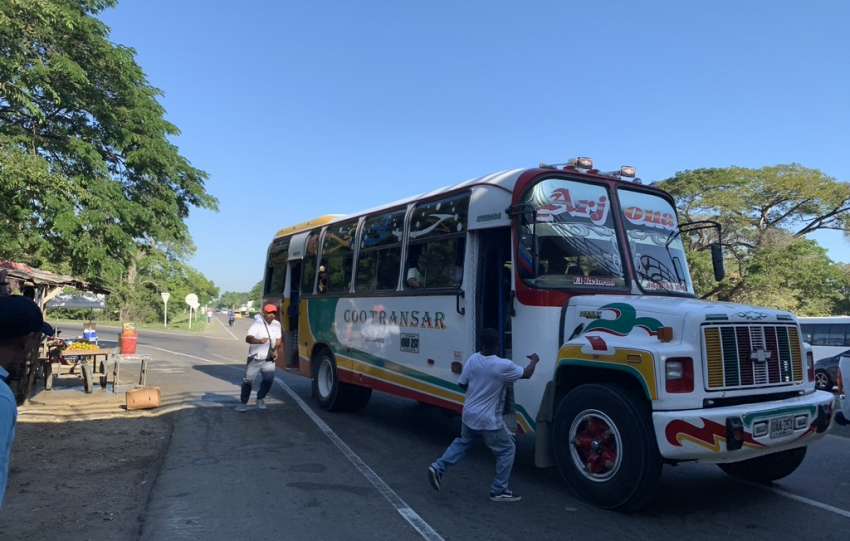 Un bus colombien