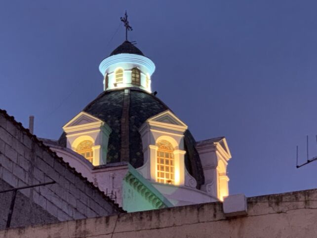 Le clocher de l'léglise-de Caymbe