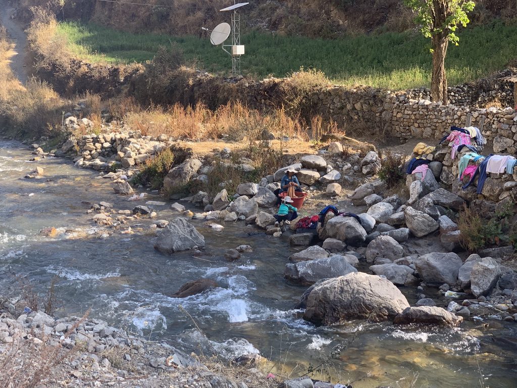 Laver son linge au Pérou