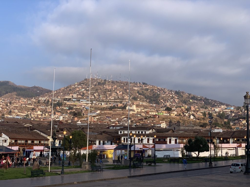 Vista general de Cuzco
