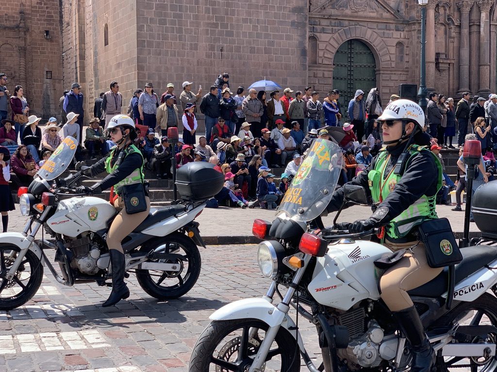 Motociclistas en Perú