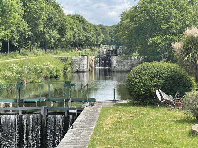 Canal Nantes à Brest Ecluses