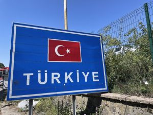 Arrivée en Turquie
