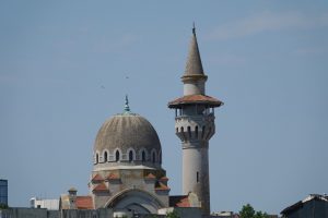 Minaret particulier de la mosquée