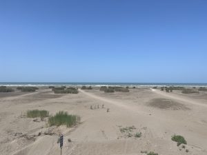 The Caspian and its deserted beaches