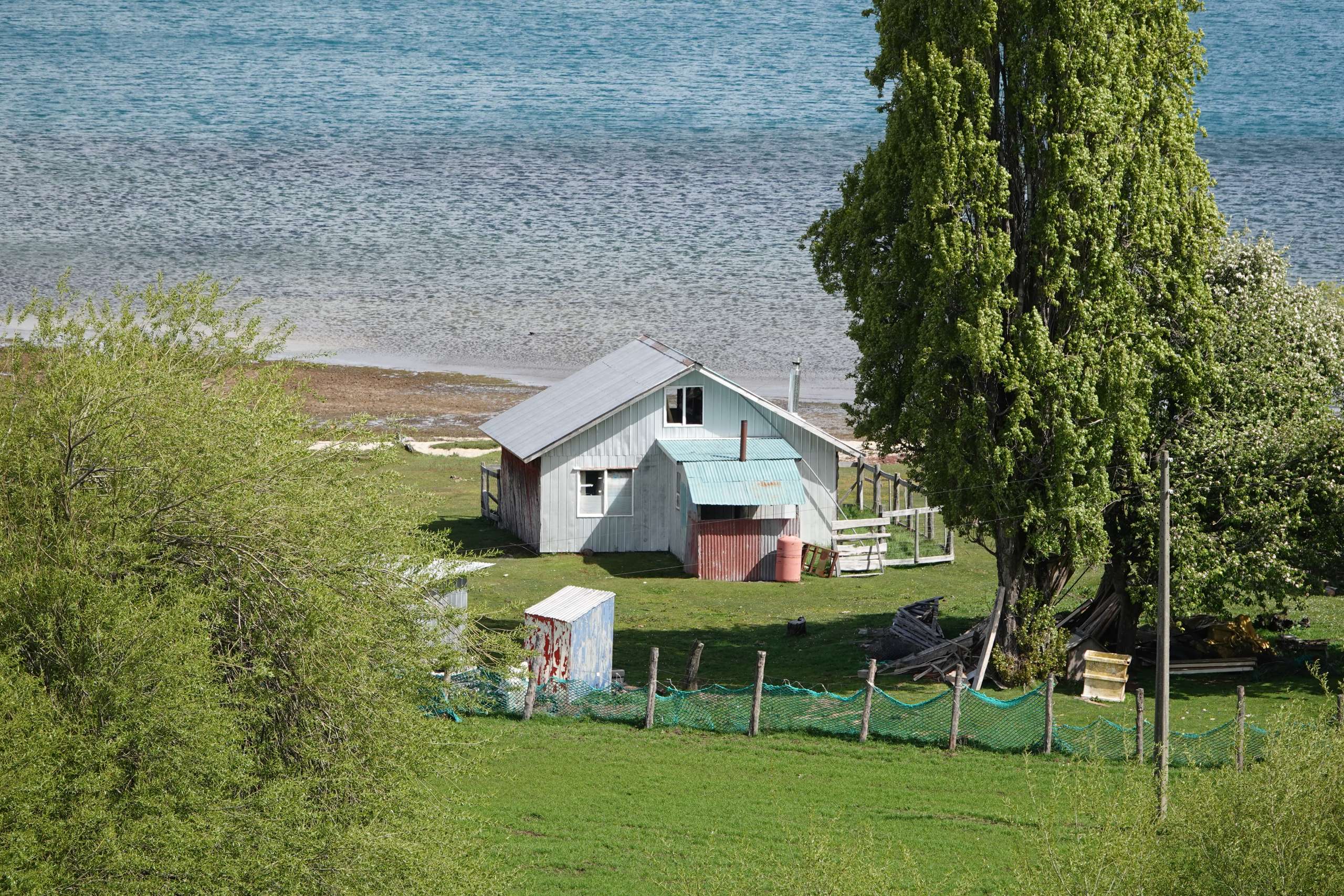 Maison isolée en Patagonie