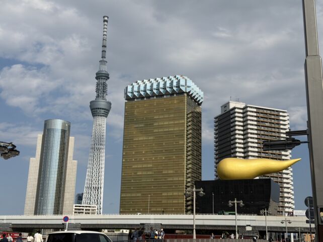 Sky tree 664m. La plus haute de Tokyo