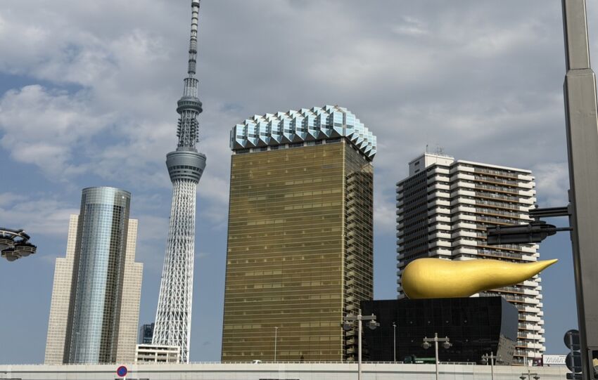 Sky tree 664m. La plus haute de Tokyo