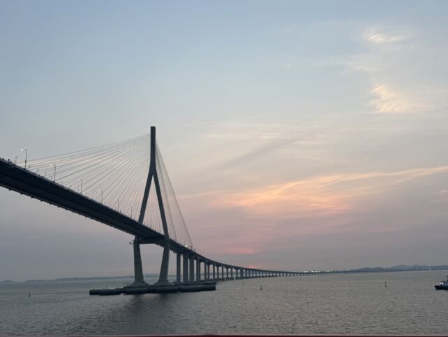 Pont d'Inchéon Corée du Sud (12km de longueur)