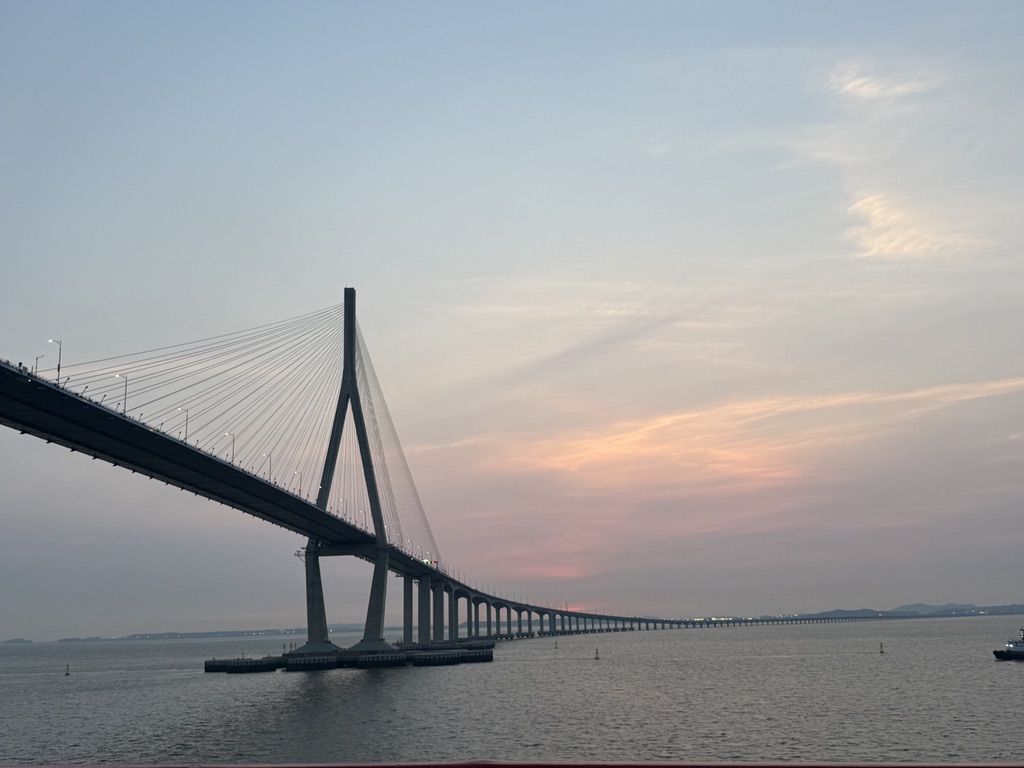 Pont d'Inchéon Corée du Sud (longueur 21km)